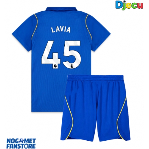 Chelsea Romeo Lavia #45 Domaci Dres za djecu 2026-27 Kratak Rukav (+ Kratke hlače)